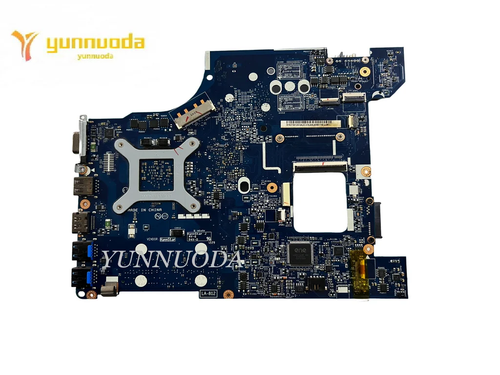 

Оригинальная материнская плата для ноутбука Lenovo ThinkPad Edge E435, QALEC LA-8125P, основная плата E1-1200, процессор DDR3, протестированная, хорошая, бесплатная доставка