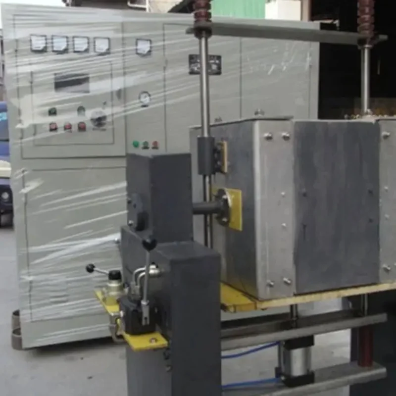 Small Pollution Medium Frequency Induction Furnace for Steel Bar Making Forging Extrusion Blanking Steel Copper Aluminum