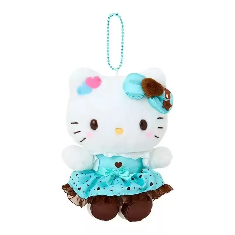 Cartoon Sanrio Mint Chocolate Series Pluche Pop Kawaii Hello Kitty MyMelody Rugzak Hanger Kuromi Kinderfestival Cadeau