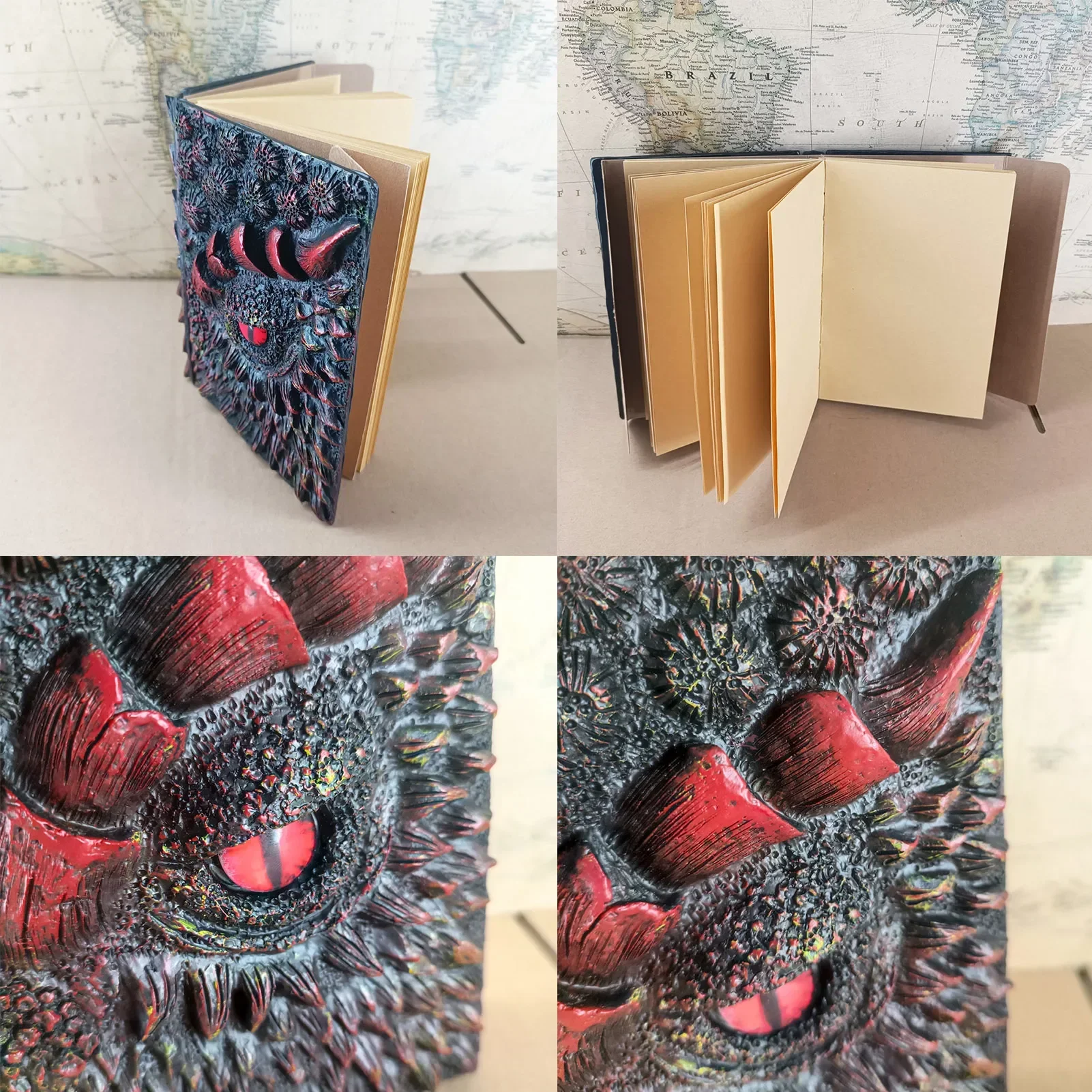 3D Dragons Journal Writing DND Notebook Refillable Notebook For Dungeons and Dragons Accessories/D&D DM Master Gifts