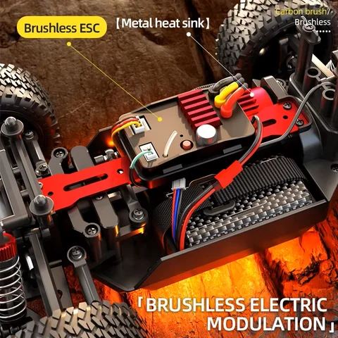 SG202MAX/SG202PRO 1:20 Skala 4WD RC Bil 50 km/h Terrängkörning Borstlös Motor Fjärrstyrd Monstertruck Höghastighetsdrift Barnleksaker 8 best sales RC-bilar 50 km/h - №6