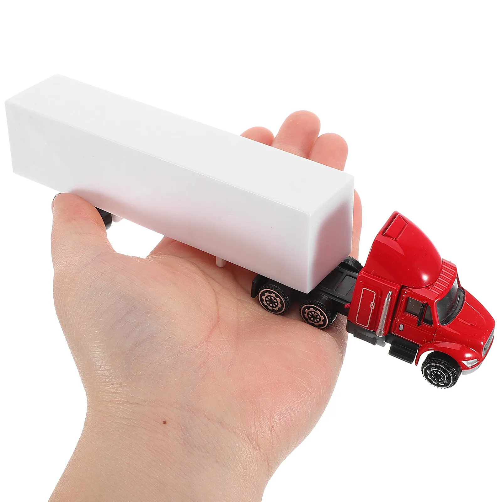 

Контейнеровоз-автовоз из сплава, американский дизайн, реалистичная детализация, для детей