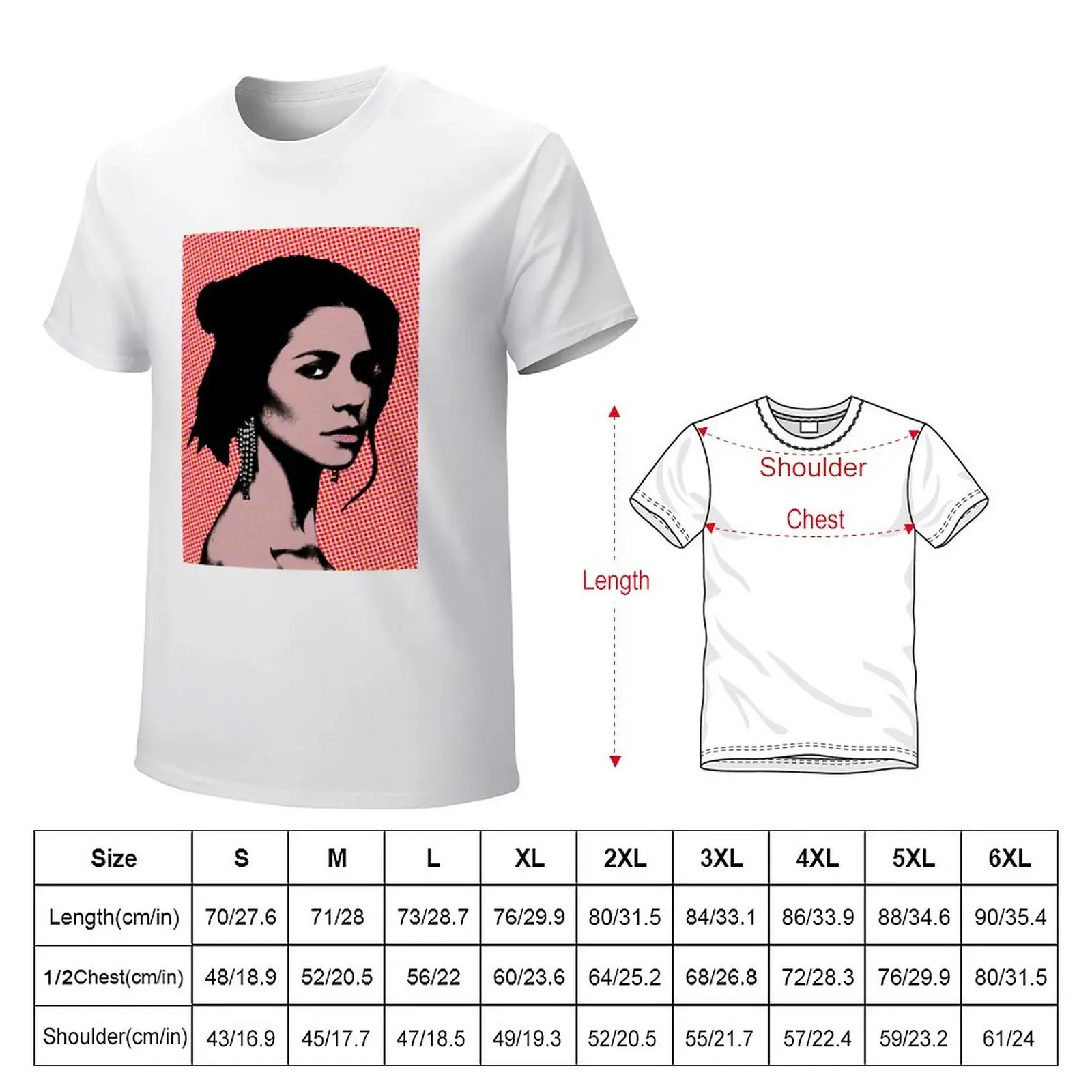 Marina pop art T-Shirt summer clothes summer tops fitted t shirts for men