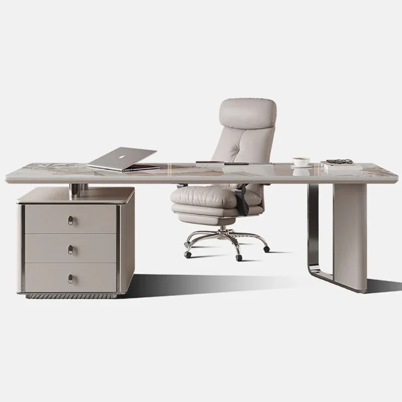 #￥Cabinet Desktop Executive Desk Office Designer Bureaux Computer Office Table Bedroom Luxury Escrivaninha Home Furniture Modern