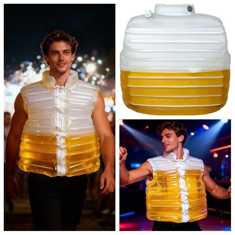 Jaket Bir Transparan Isi Ulang dengan Lapisan Tiup Anti Bocor
