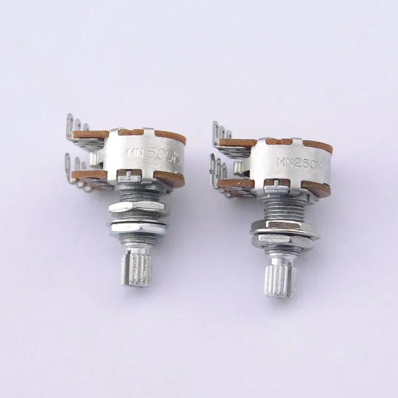 New - 1 Piece  MN250K/MN500K Dual Blend Balance Potentiometer(POT) With Center Detent 【Made in Korea】