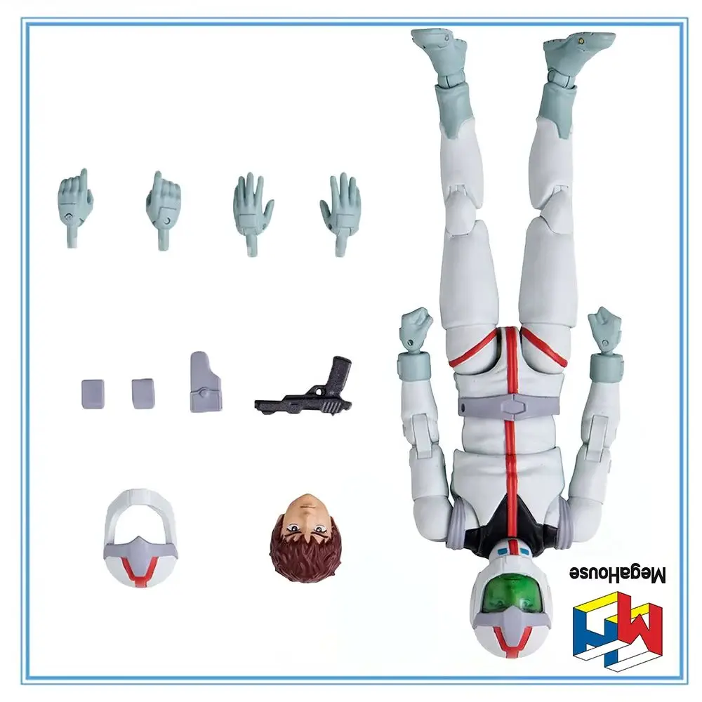 

100% Original MegaHouse G.M.G. Collection Earth Federation Forces Kidou Senshi Gundam Amuro Ray (Normal Suit Ver.) Model Toys