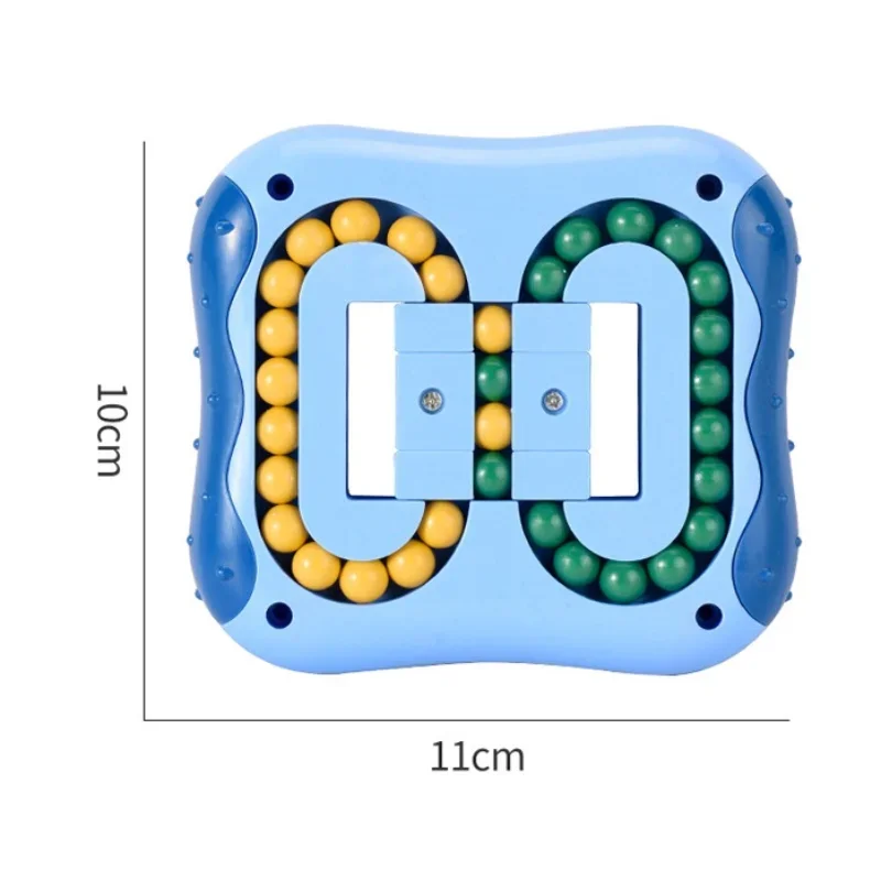 Вращающаяся волшебная игрушка-кубик для пальцев, Детский пазл, креативная интерактивная игра, рельефные игрушки 5Y +