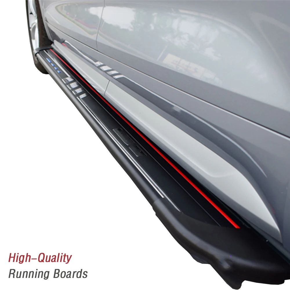 Barre gradini in alluminio per pedane Rivian R1S 2025 Pedale passo laterale senza accessori di perforazione