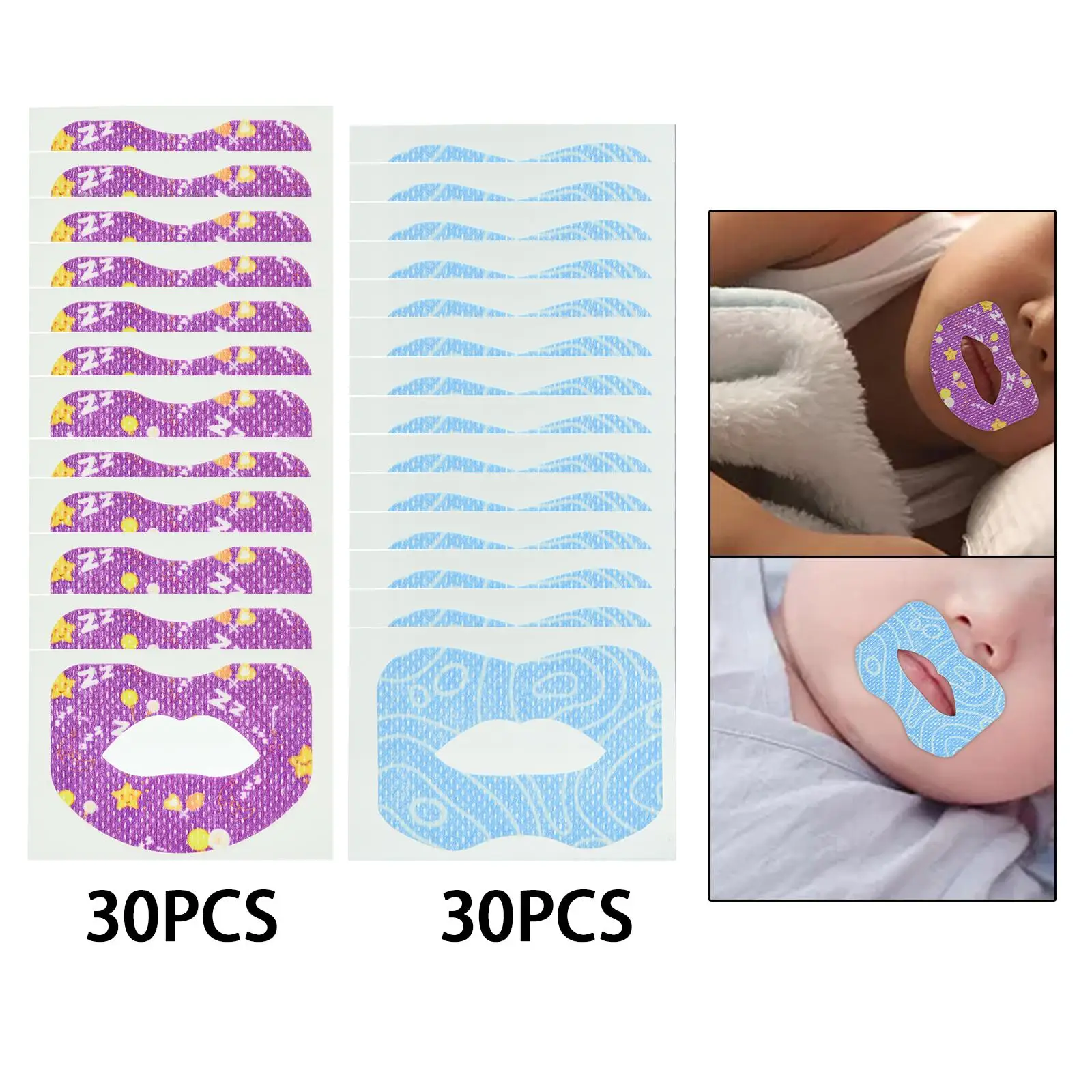 

Лента для удаления рта, вентиляция, мягкие полоски для рта для сна