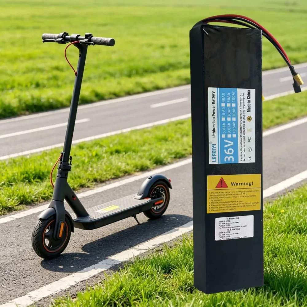 10S4P 36V 10400mAh Electric Scooter Lithium Battery 18650 Battery Pack 36V 750W-1000W Electric Scooter Battery