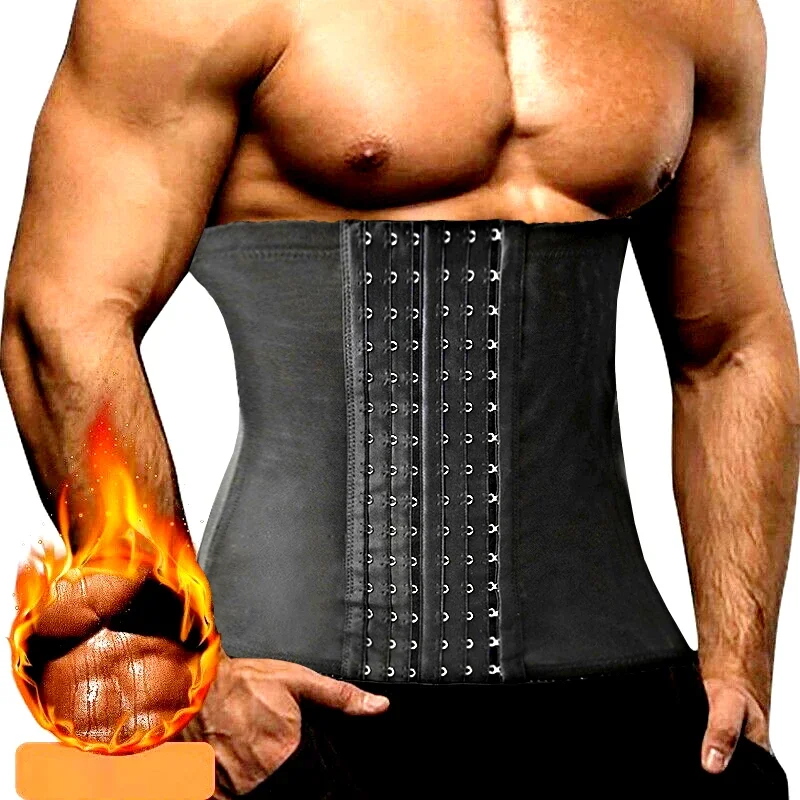 

Fajas Girdles Men Modeling Strap Body Shaper Sports Belt Waist Trainer Tummy Control Corset Cincher Abdomen Belly Band Shapewear