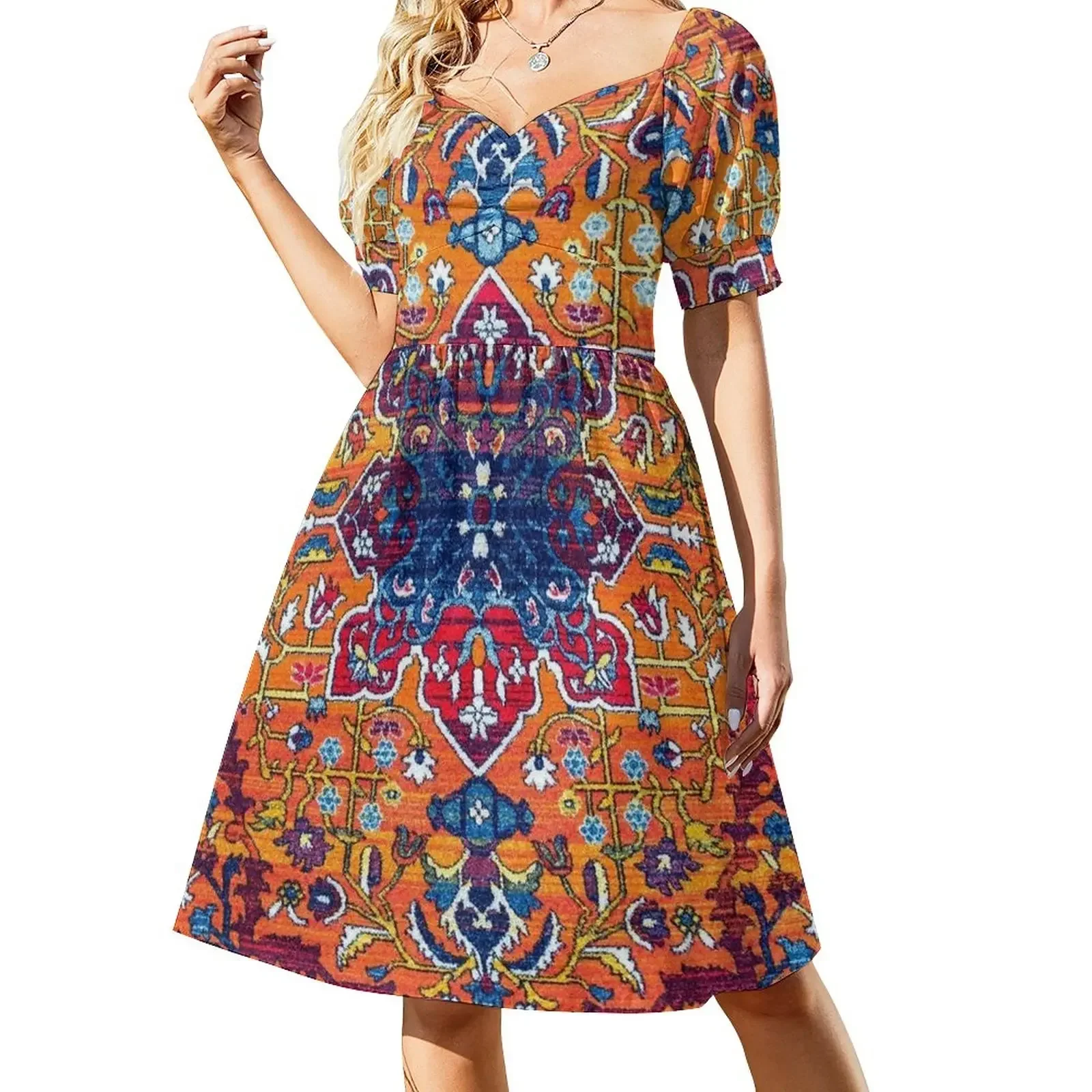 Vintage Antique Oriental Berber Moroccan Style Design. Sleeveless Dress elegant women's sets dresses women summer 2025 Dress