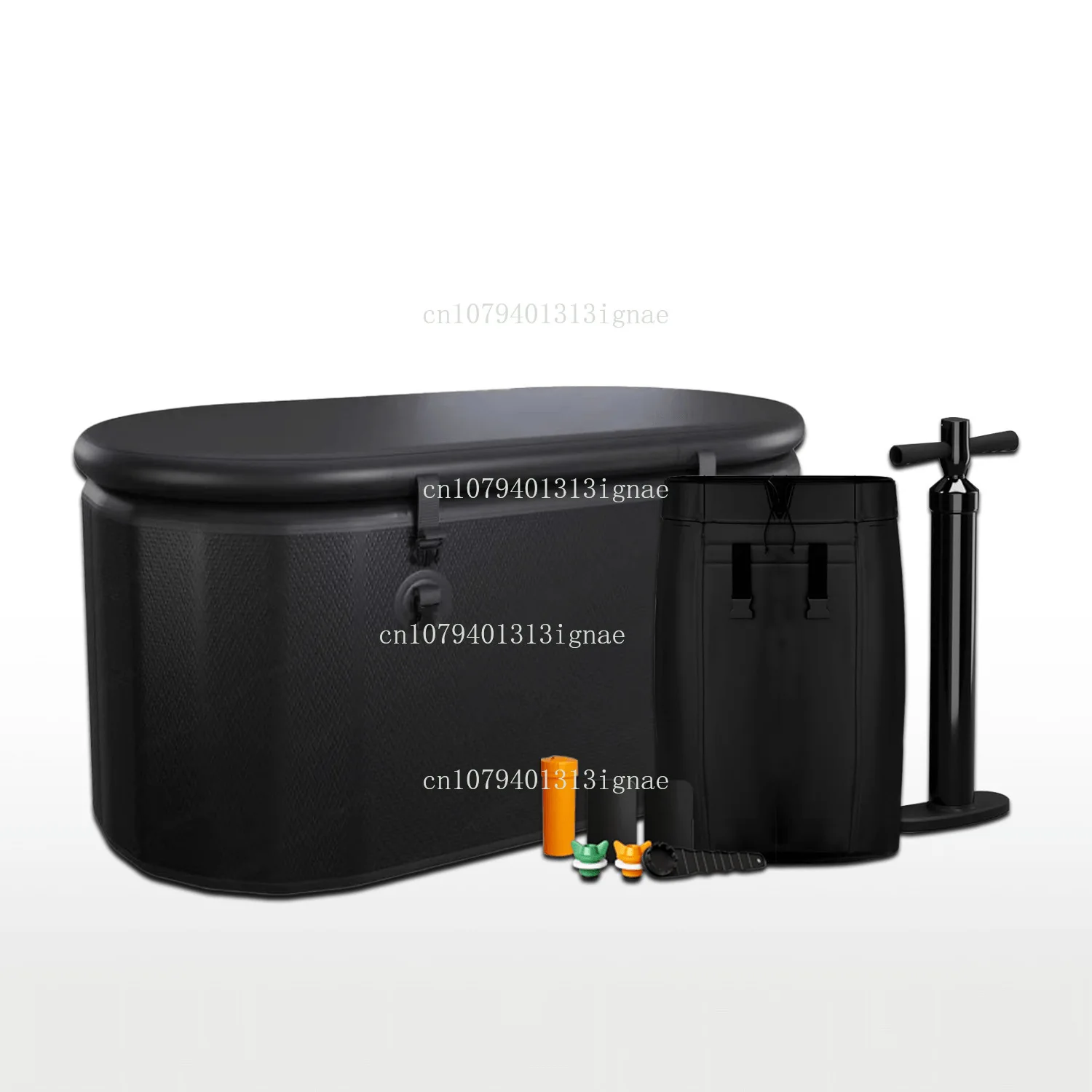 Inflatable ice tub, large-capacity cold water soaking pool, household cold compress, post-exercise muscles