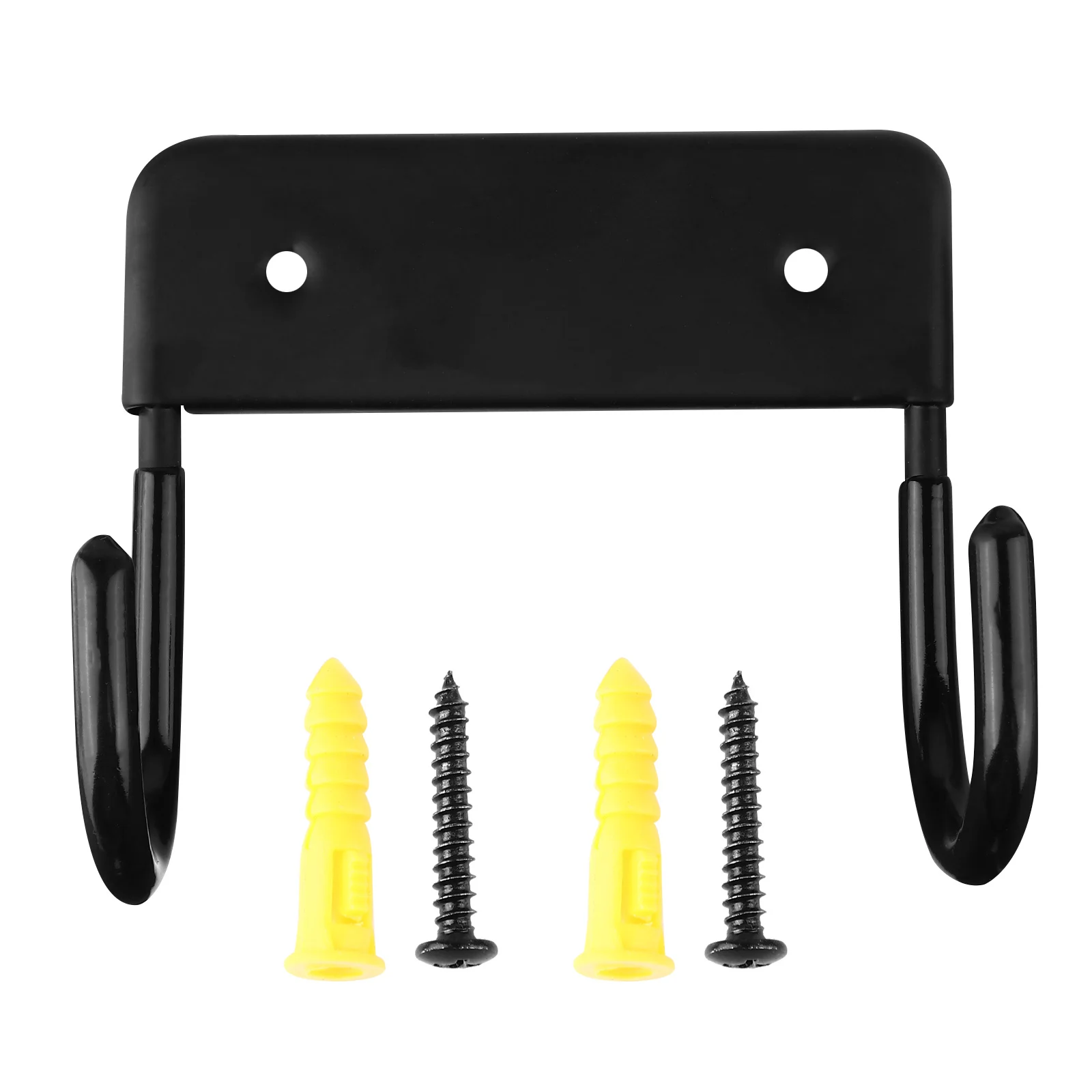 

Ironing Board Wall Rack Black Iron Material Heavy Capacity Space Saving Storage Organizer for Home Laundry Utility Rooms