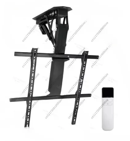 Electric Motorized Flip Down Ceiling TV Mount Remote Control Drop Down TV Ceiling Mount Bracket Motorized 85 inch