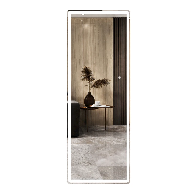 

Customized smart frameless full-length mirror led with light, full body mirror, luminous decorative mirror