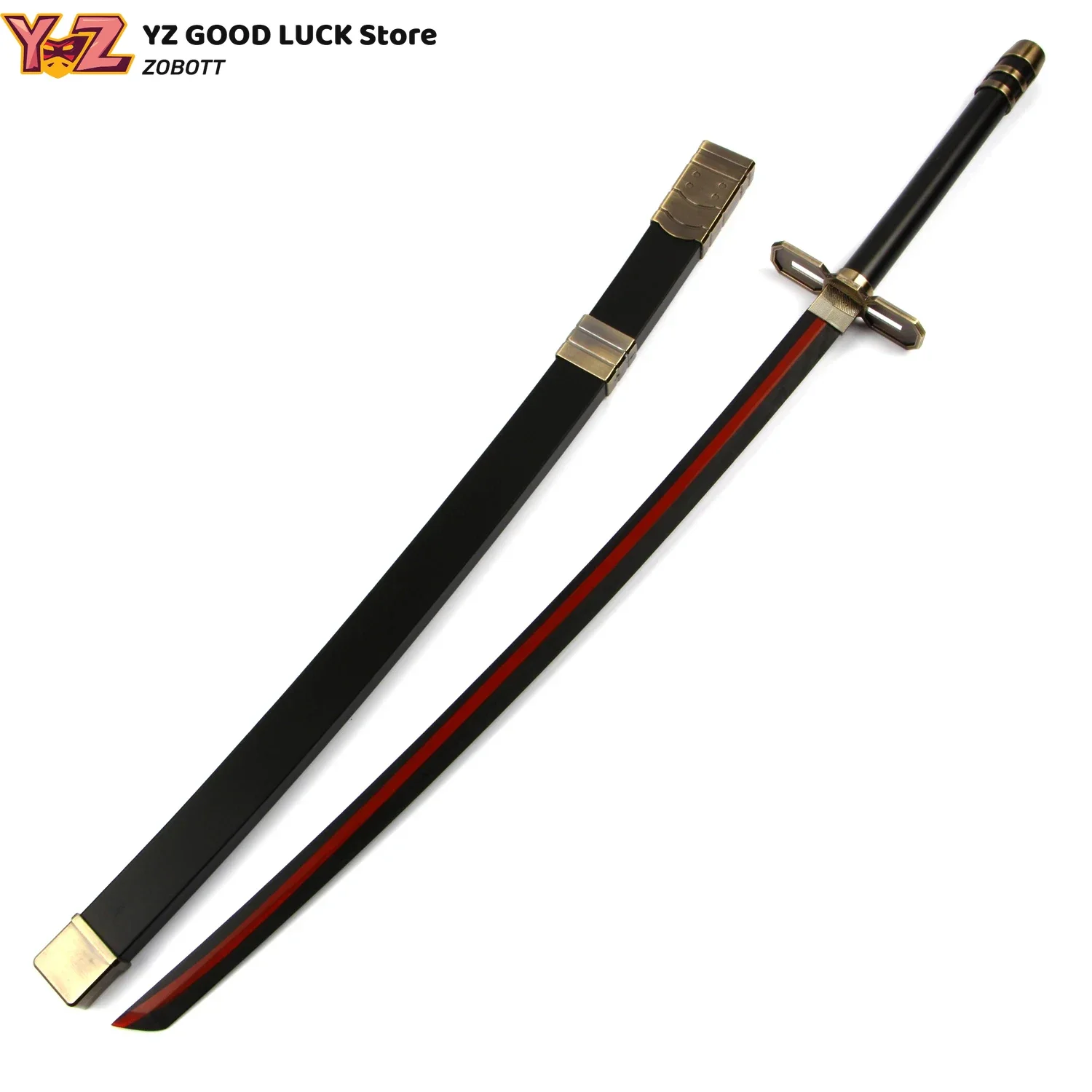 105 سنتيمتر تأثيري ساروف من نهاية فريد جورين إشينوز سلاح السيف الخشبي زي فستان بتصميم حالم حفلة أنيمي عرض مسرحي الدعائم