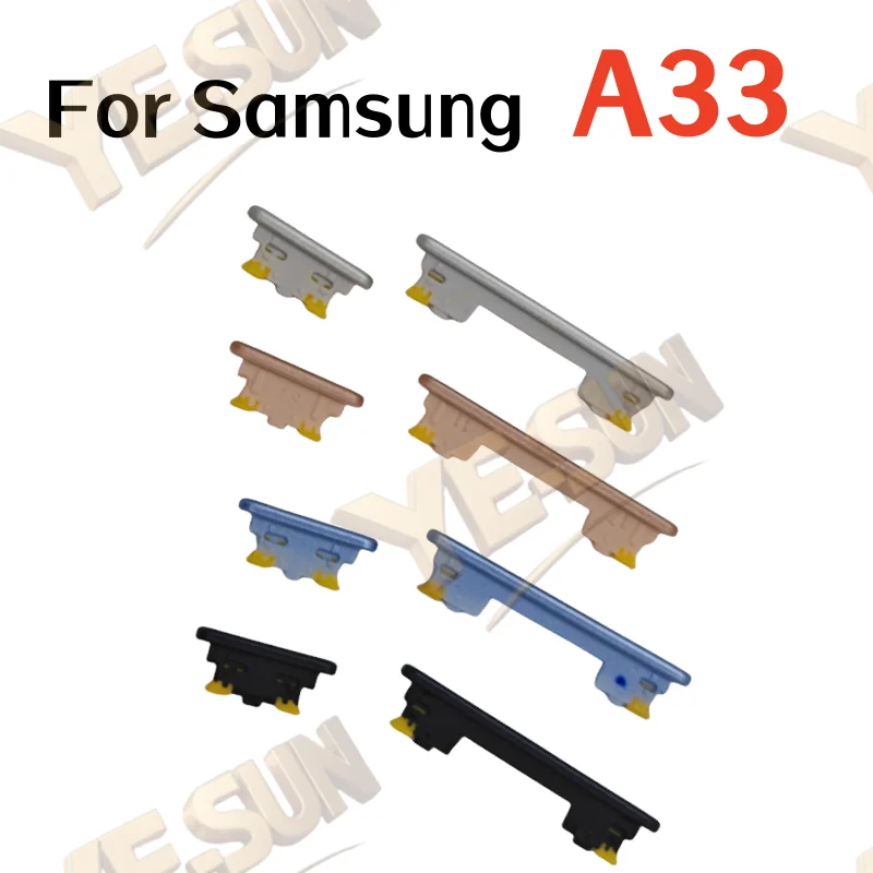 For Samsung Galaxy A31  A32   A33  A325  A326  Volume Up Down Buttons Keys Side Button Side Volume Buttons