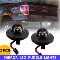 For Ford F150 pickup truck car modification LED license plate light Ford Mustang Explorer original lamp replacement