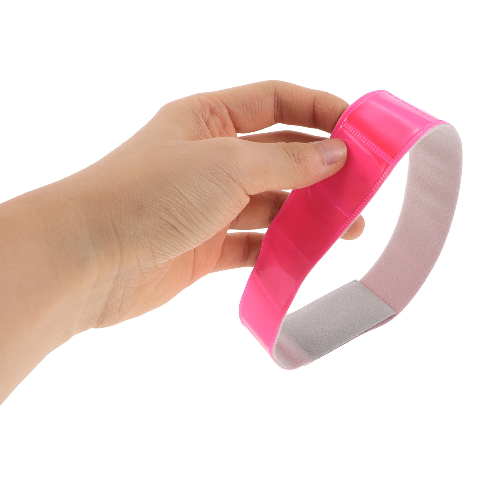 

4Pcs Reflective Safety Belt for Night Activities High Visibility Wristbands Cuttable Tape Strips Cycling Running Gear