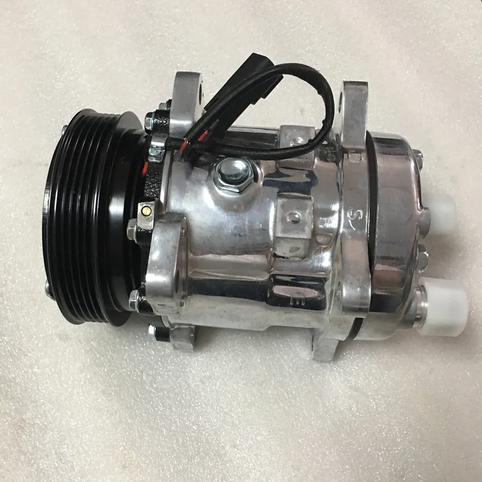 

7279139 Air Conditioning Compressor Suitable for Bobcat Skid Steer Loader S550 S590 S595 S630 S650