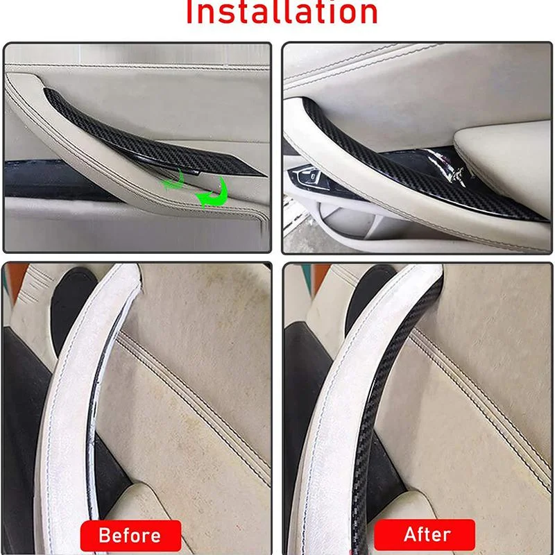 The Interior Door Trim Panel Decorative Cover Suitable For BMW X5 E70 X6 E71 2006-2013