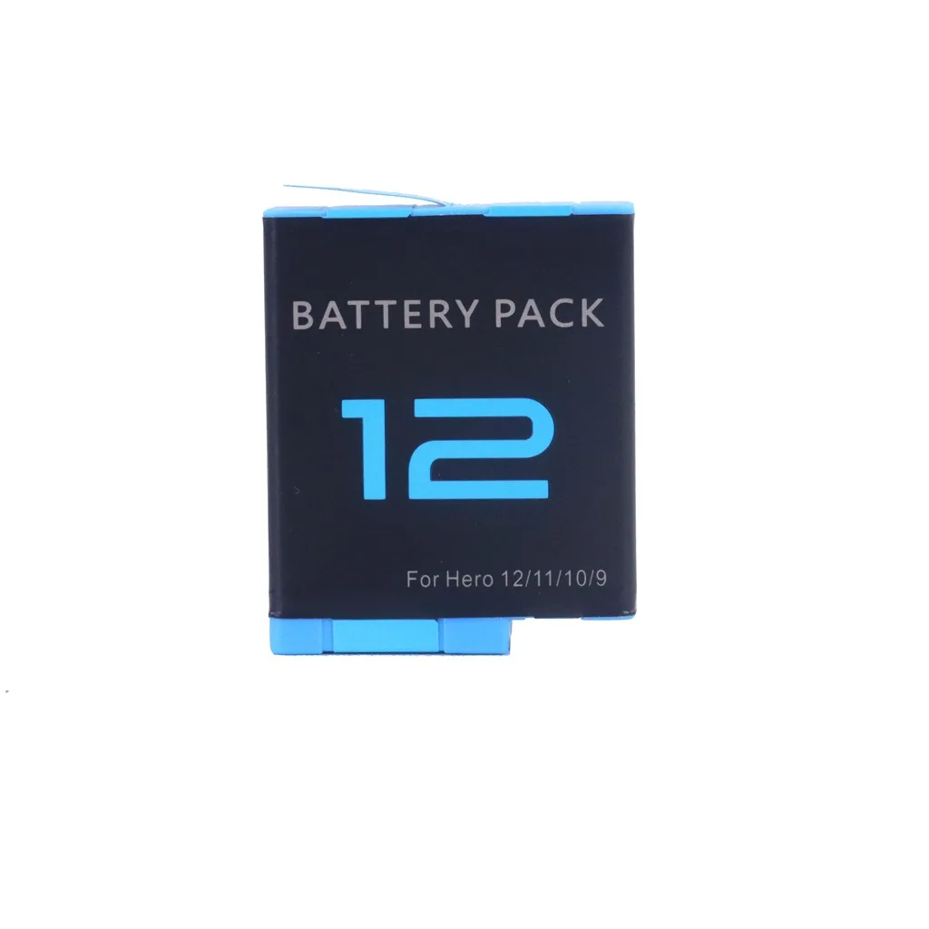 1800mAh Battery for GoPro Hero 12 Motion Camera or 3 Slots Battery Storage Charger Box for GoPro Hero 9 10 11 Accessories