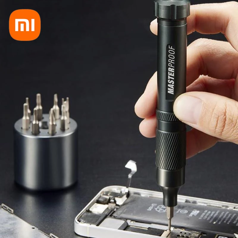 Xiaomi 25 in 1 Masterproof Screwdriver Multifunction Portable Precision Phone Watch Glasses Repair Screwdriver Maintenance Tools