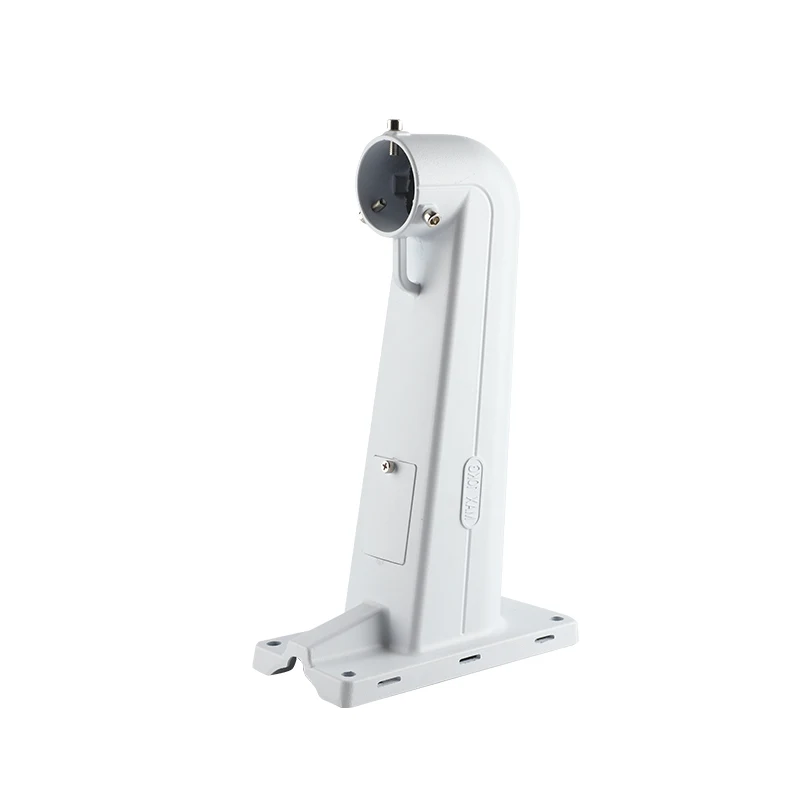 Aluminum Wall-Mounted Bracket Hikvision Dahua Ptz Dome Camera Bracket, 1.87-Inch Caliber, Vertical Pole Bracket+Hoop 7.8 in