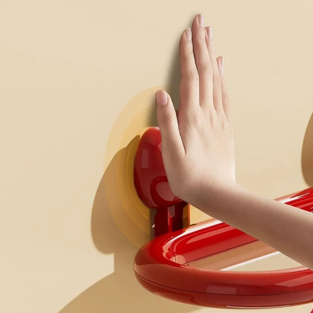 

Пластиковая настенная полка на присосках без сверления, овальная, для хранения, в стиле «Допамин», настенный органайзер