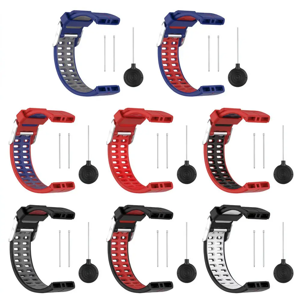 Soft Silicone Band For Polar V800 Replacement Wristband Breathable Sport Style Comfortable Watch Wristlet Replacement Accessory