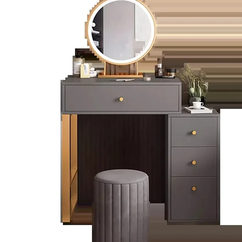 Jewelry Bistro Dressing Table Restaurant Cosmetics Nail Modern Vanity Table Women Collection Schminktisch Postmodern Furniture image 5