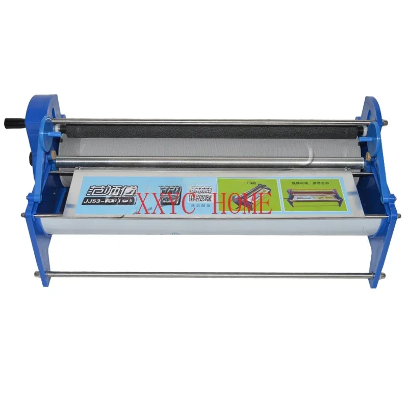 53cm manual type wallpaper with glue machine 8L wallpaper gluing machine wall paper glue sizing machine