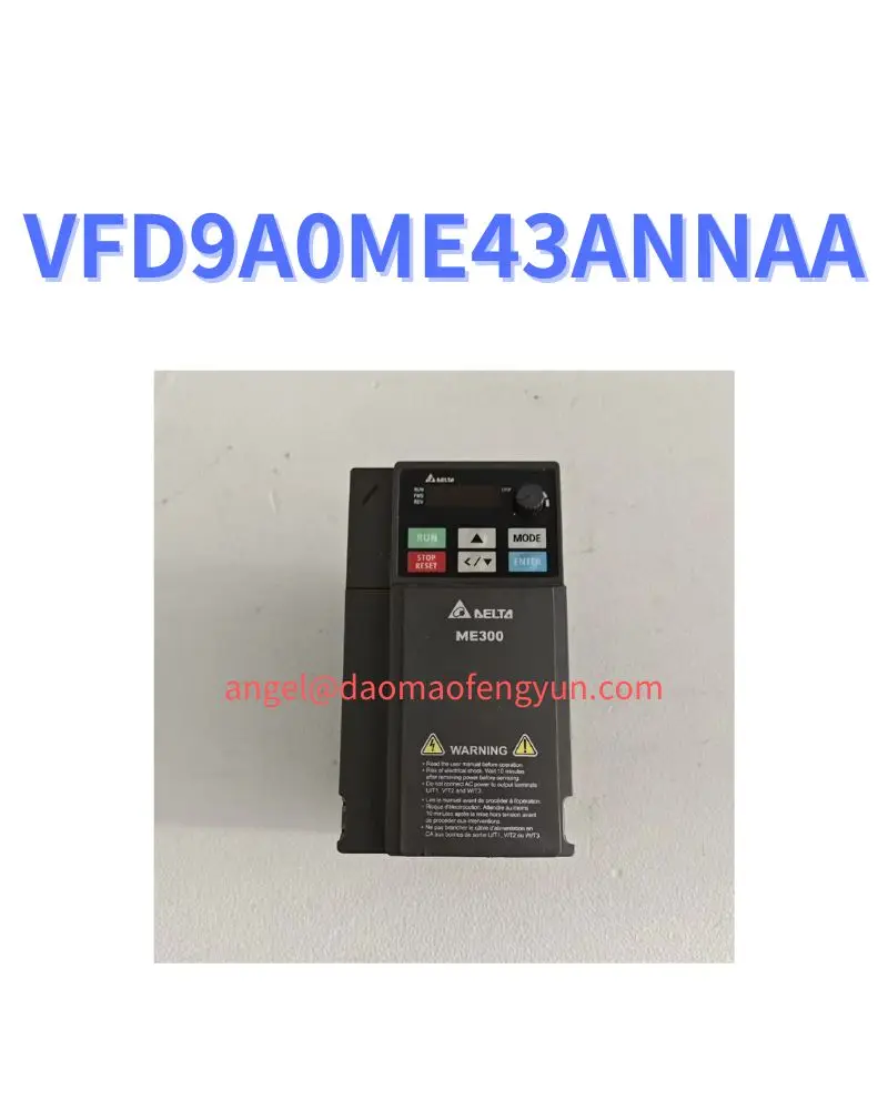 VFD9A0ME43ANNAA Used inverter 3.7kW 380V operating function OK