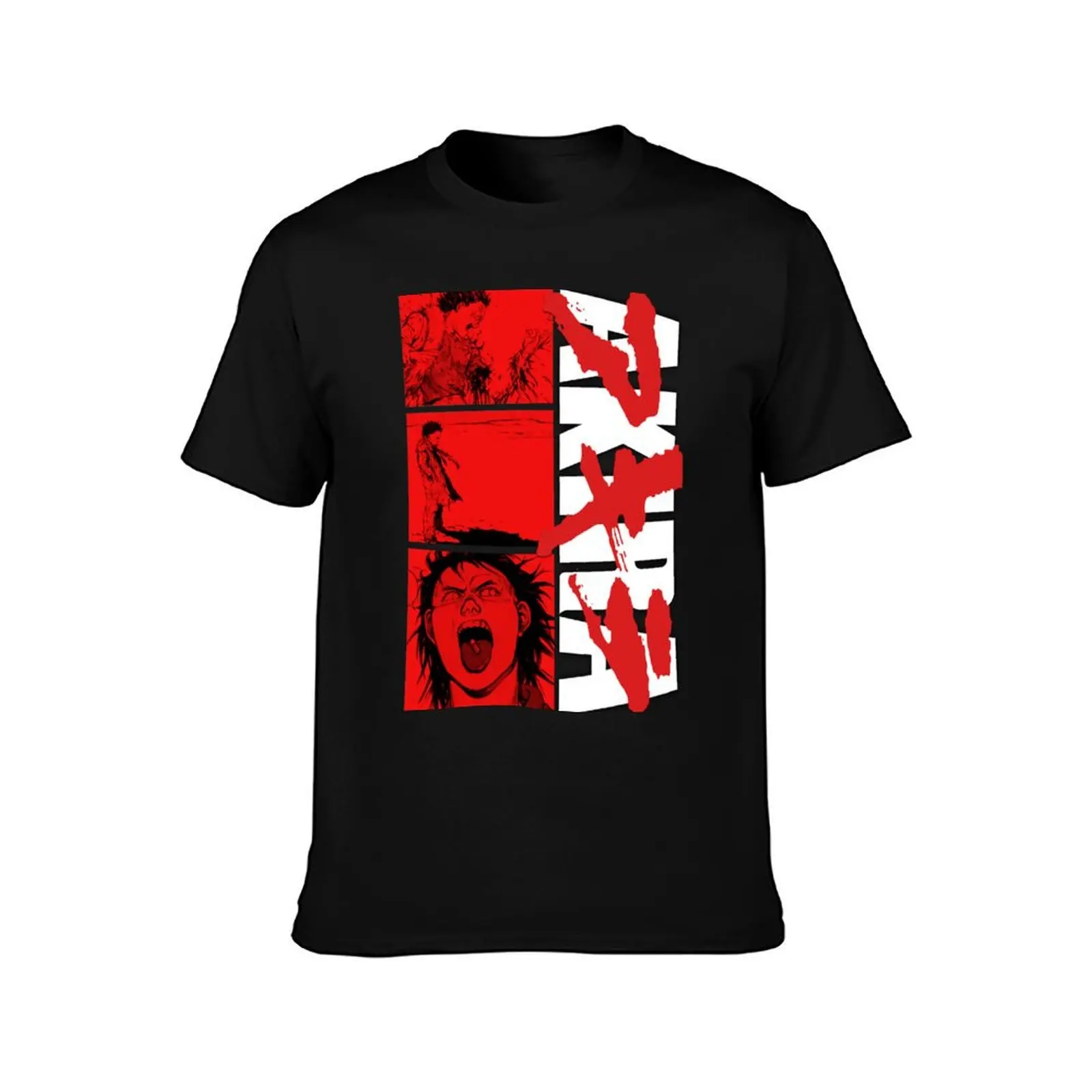 AKIRA Classic Tetsuo Shima Red T-Shirt Big and Tall Gym T-Shirt