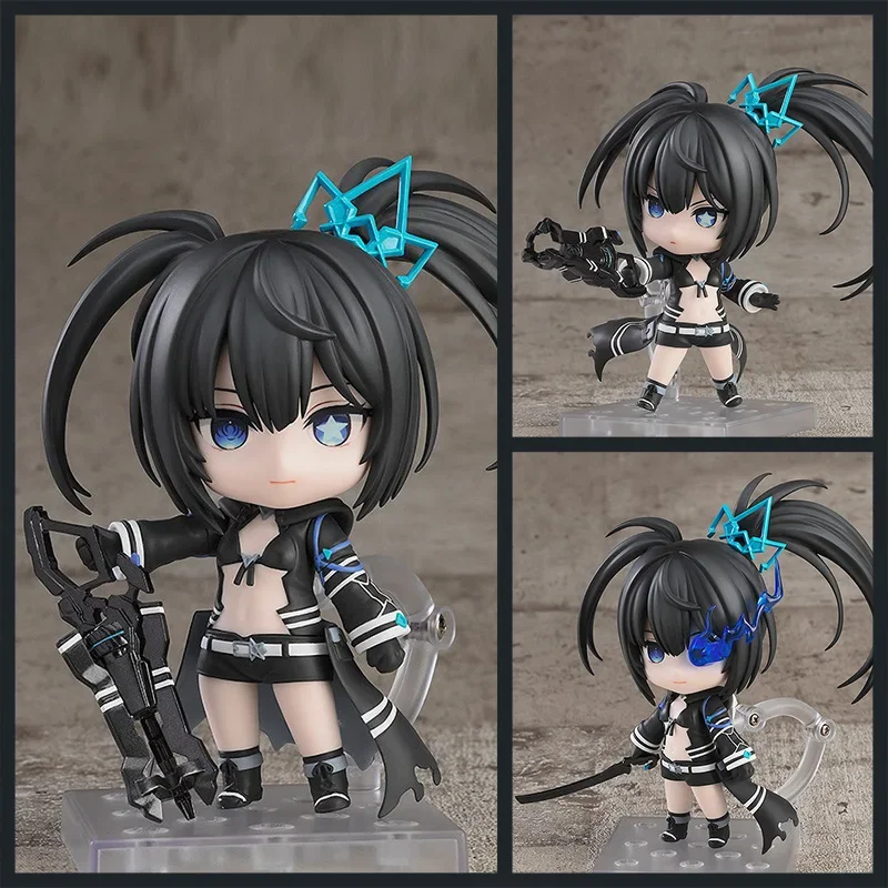 10CM Black Rock Shooter BRS Figure Action Model Decoration Cartoon Doll Ornament Collection Toys Gift Present Ins  Cute Anime