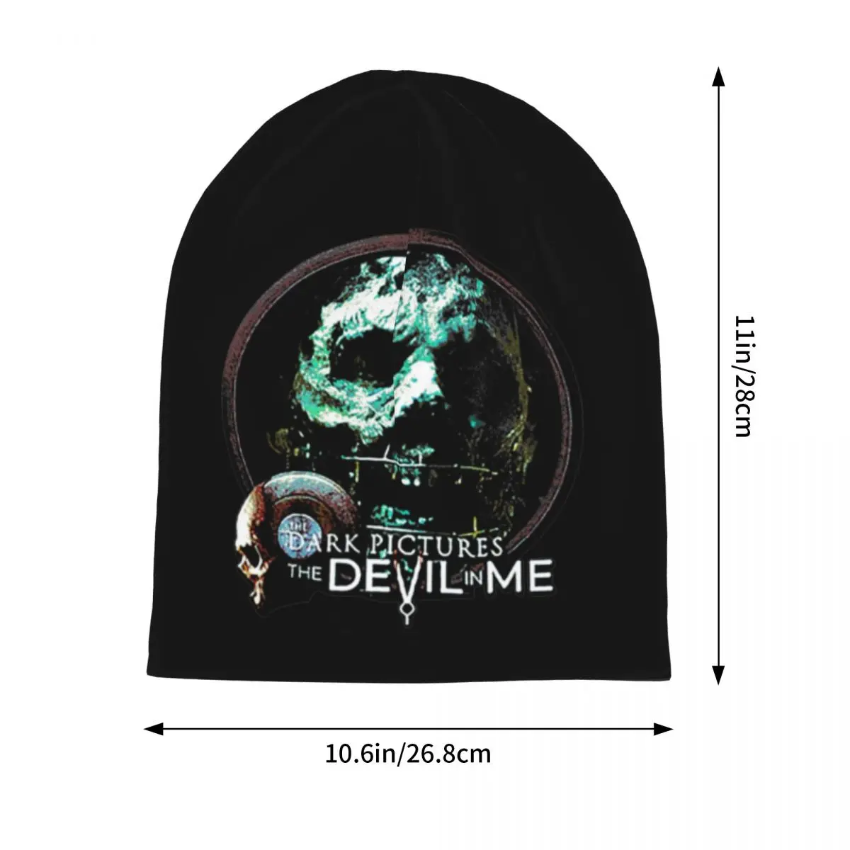 The Dark Pictures Anthology Game قبعة محبوكة دافئة الهيب هوب بونيه قبعة الخريف الشتاء في الهواء الطلق قبعات حريمي للجنسين الكبار