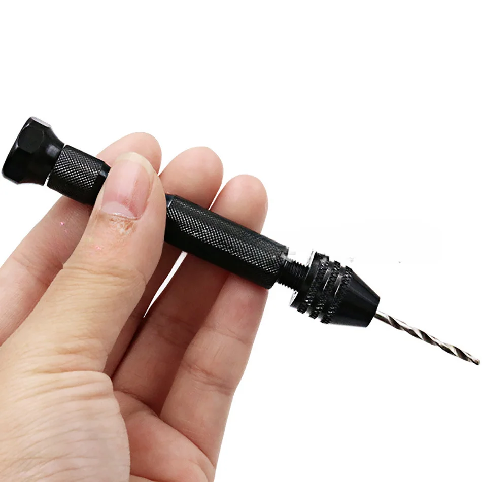 Mini Drill Bit 10/33pcs 0.3-3.4mm Mini Micro Drill Bit Set Aluminum Hand Drill Model Craft With Case Tool