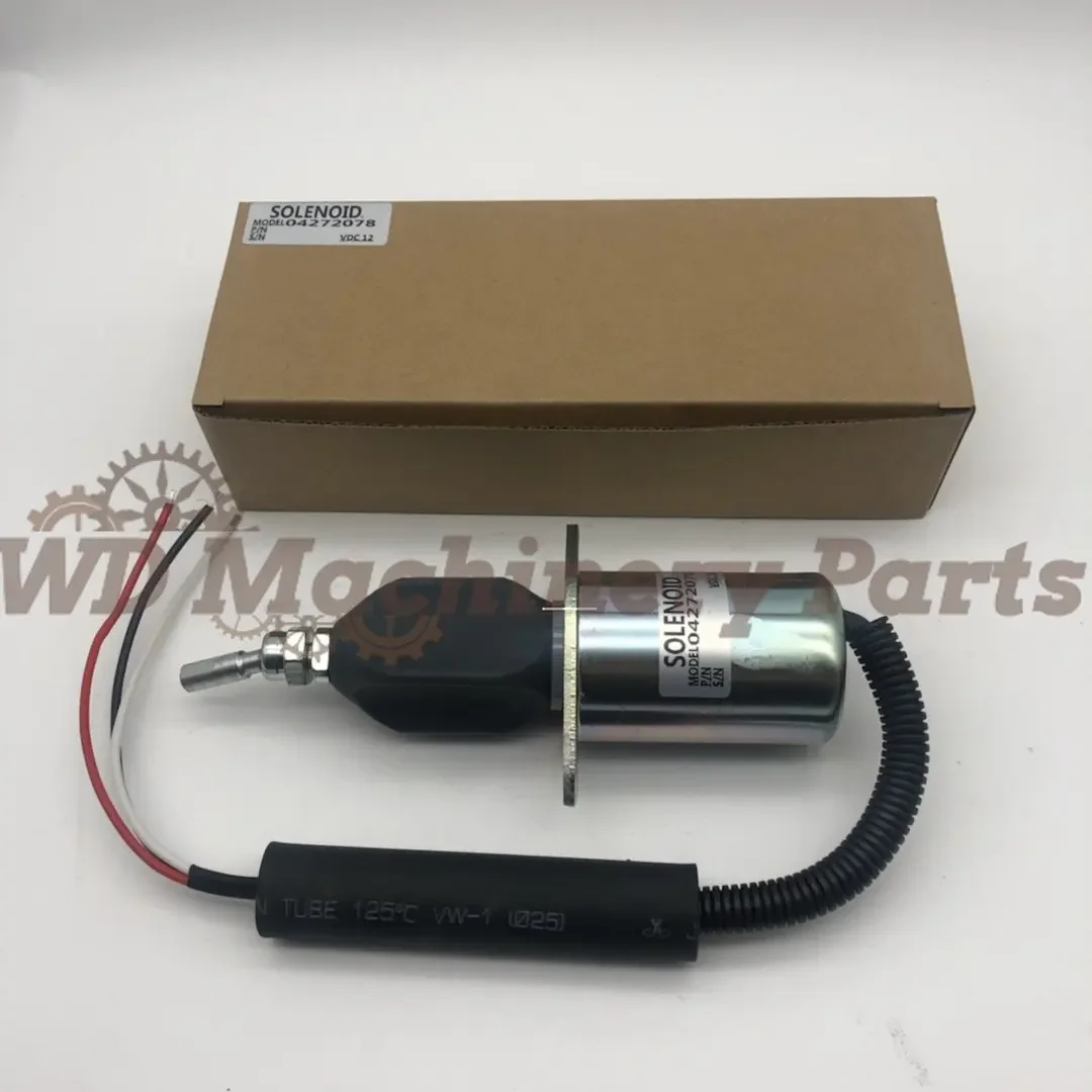 

Fuel Shutdown Solenoid Valve 04272078 Stop Solenoid Valve 12V for Haulotte HA16PX Deutz Cummins Engine