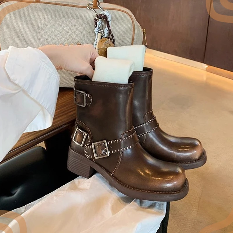 botas-de-mujer-a-la-moda-botas-vaqueras-retro-con-punta-cuadrada-para-mujer-botas-de-tobillo-con-hebilla-exquisita-zapatos-de-disenador-botas-de-mujer