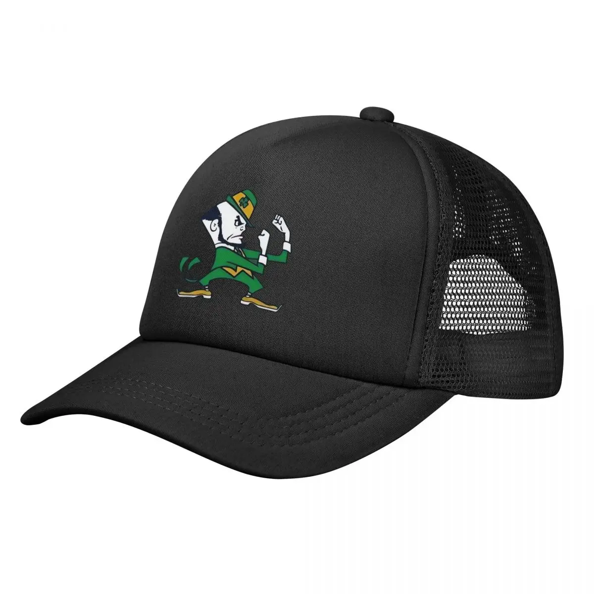 Fighting Irish Football Sports Logo Notre Dame Mascot Men Cap Hats Woman Cap For Men Baseball Cap Man Man Hat Baseball Cap