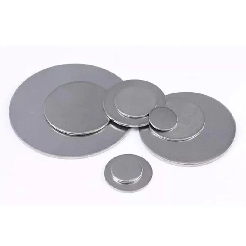 Stainless Steel 304 Round Plate Sheet Diameter 4.8mm To 400mm