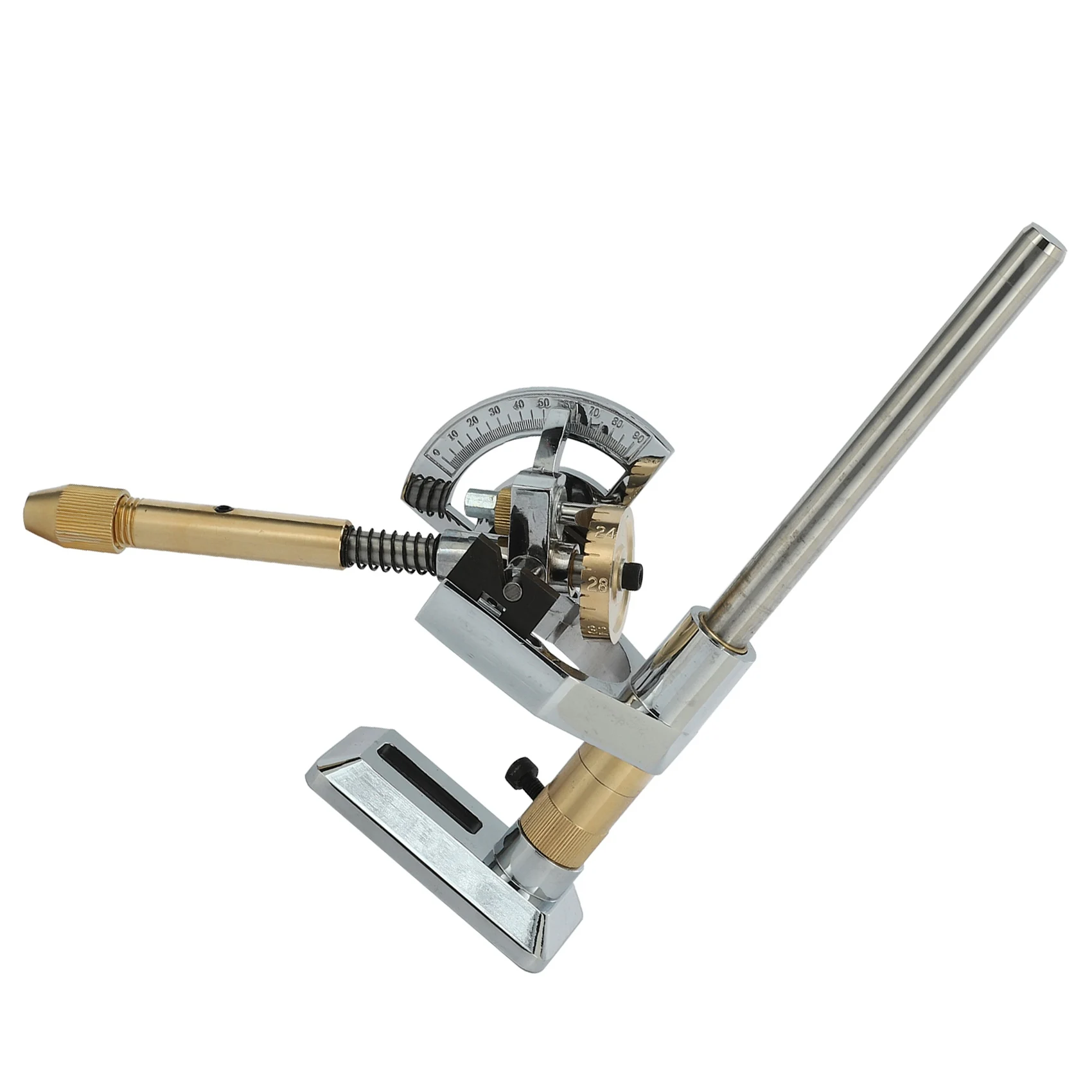 

AT44-Lapidary Machine Gem Faceting Machine Lapidaire Stone Angle Milling Polishing Machine With Dops 96 64 32 Scale