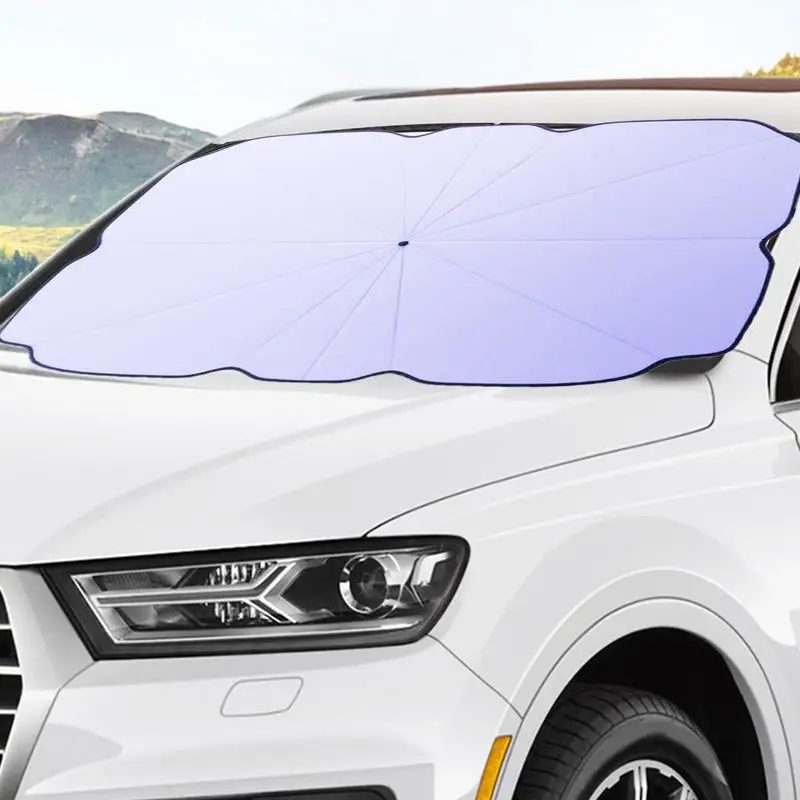 

Front Windshield Sun Shade Car Windshield Umbrella Window Screen Automotive Interior Accessories For Driving Safety Heat Truck