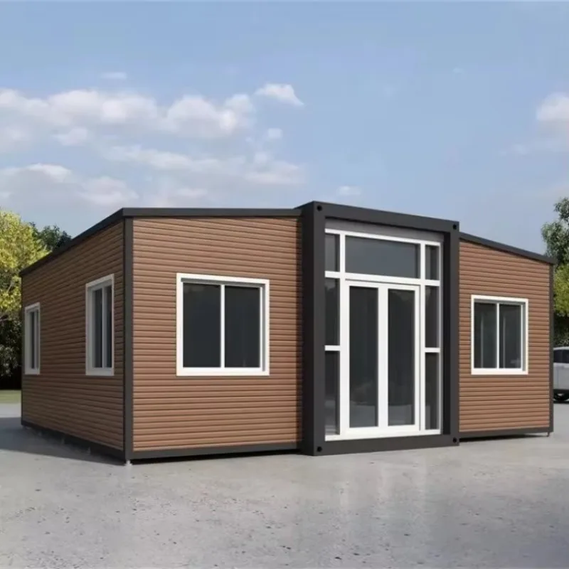 20FT Australian Standards 2 Bedroom Folding Expandable Steel Container House Home with Hotel & Home Office Applications