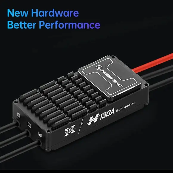 Hobbywing Xrotor H130a 14s Bldc Esc 60a 6-14s Электронный регулятор скорости может ШИМ Самолет Дрон Esc Контроллер двигателя самолета