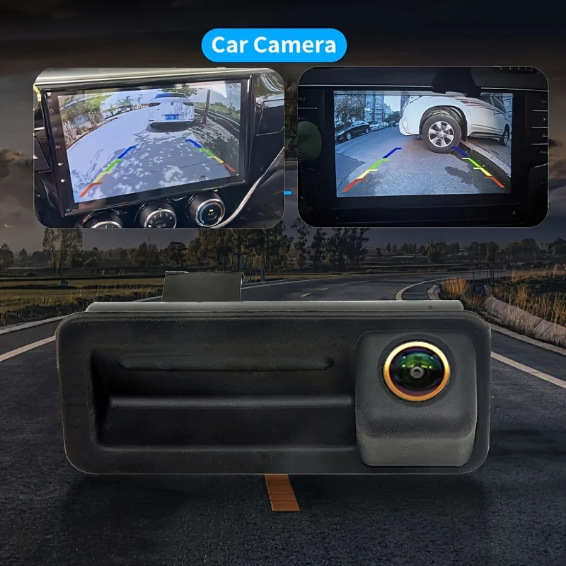 Trunk Handle Camera Car Rear View Camera. Wide View Camera, for Ford Mondeo MK4 for galaxy MK2 Fiesta MK7 Focus MK2 C30, view 6