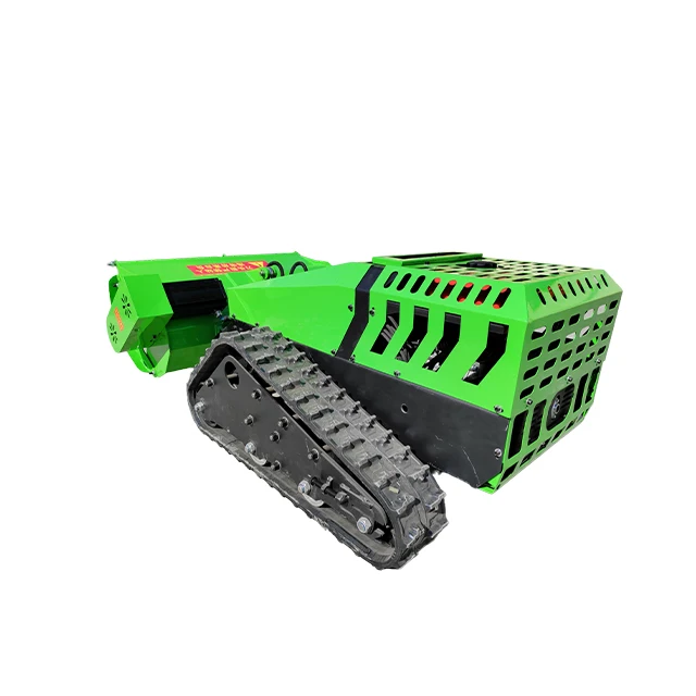 

Powerful 4-Stroke Engine Remote Control Crawler Mower DIY Industrial Grass Crusher for Remote Operation