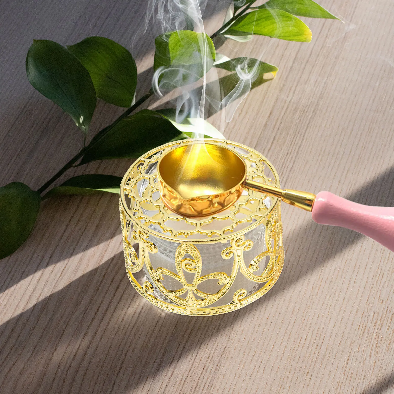 2 قطعة فرن النار النمط الأوروبي الجوف التدريجي المعادن الشمع Melter لختم ختم Diy بها بنفسك الحرفية ، أداة تدفئة ختم الشمع ، ذوبان ورنيش